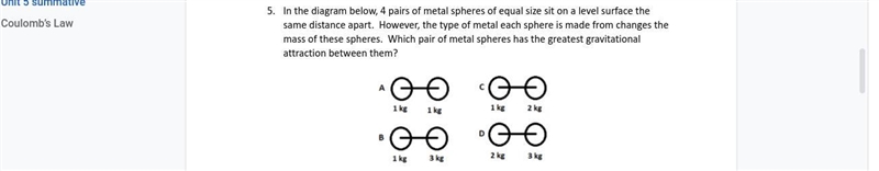 Help Plz ;) In the diagram below, 4 pairs of metal spheres of equal size sit on a-example-1