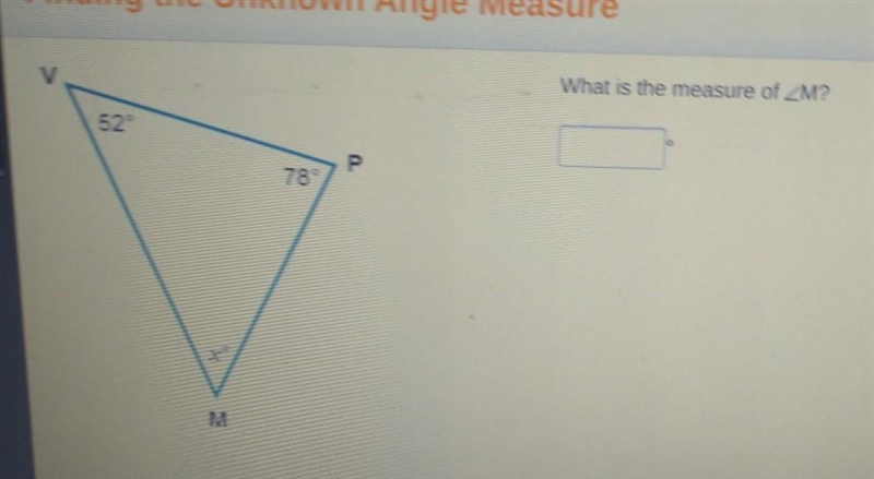 What is the measure of m​-example-1