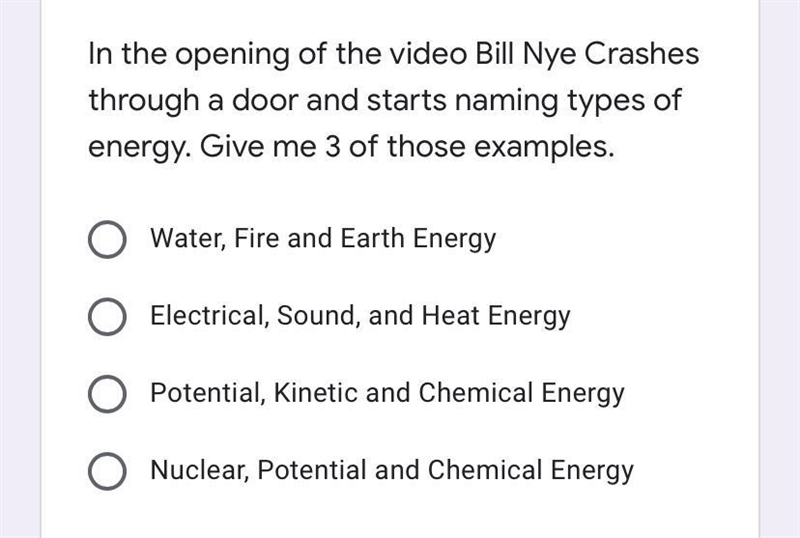 Bill Nye help.. I didn’t get link to vid, hoping y’all have seen it. 20 POINTS!-example-1