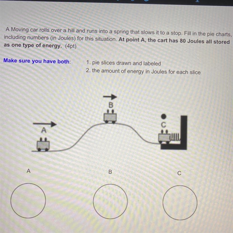 WHICH TYPES OF ENERGY ARE HAPPENING-example-1