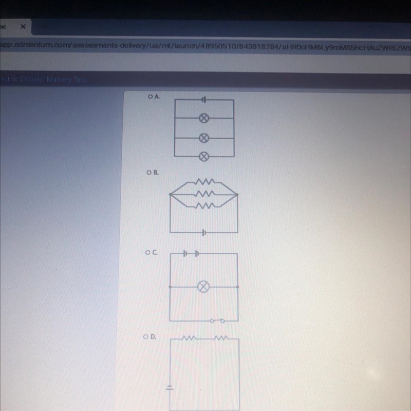 Which circuit is a series circuit-example-1