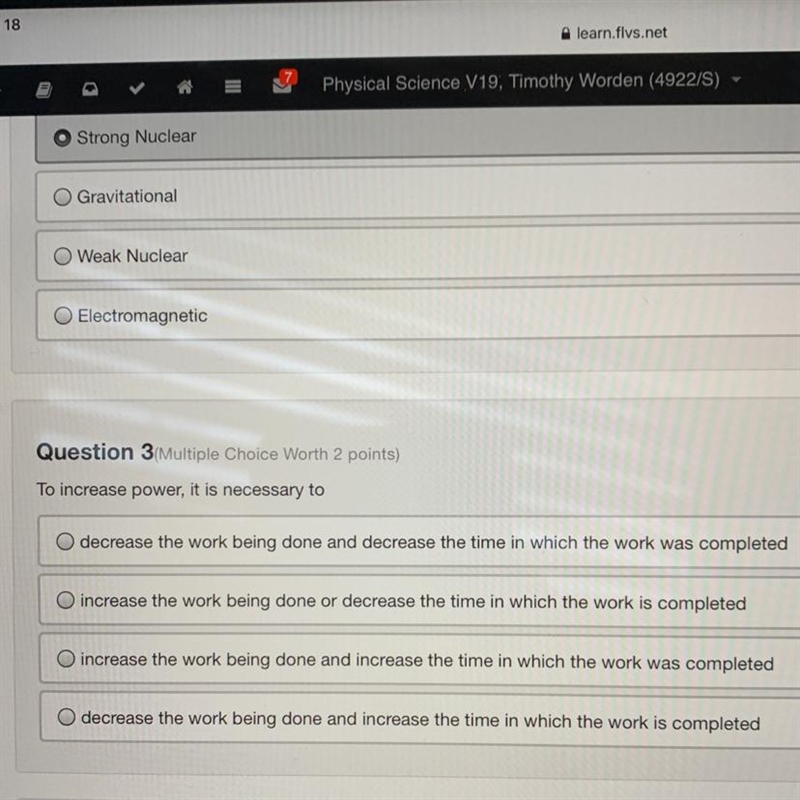 To increase power it is necessary to...?-example-1