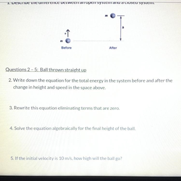 PHYSICS I need help with number two!!!!-example-1