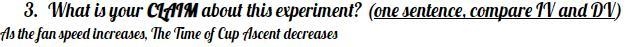 What is your REASONING for this CLAIM? EXPLAIN WHY your claim is true. You MUST USE-example-1