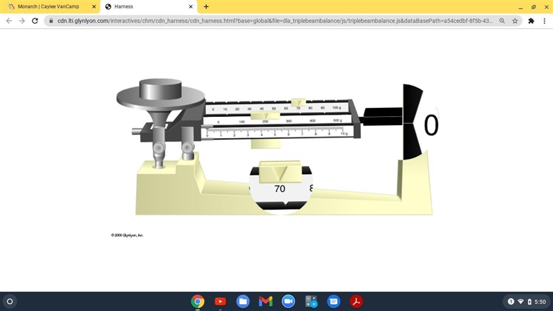 Determine the mass of the object below to the correct degree of precision. 272.94 g-example-1