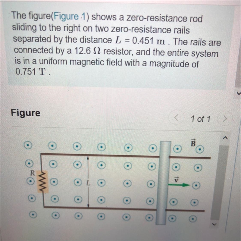 -A: Find the force that must be exerted on the rod to maintain a constant current-example-1