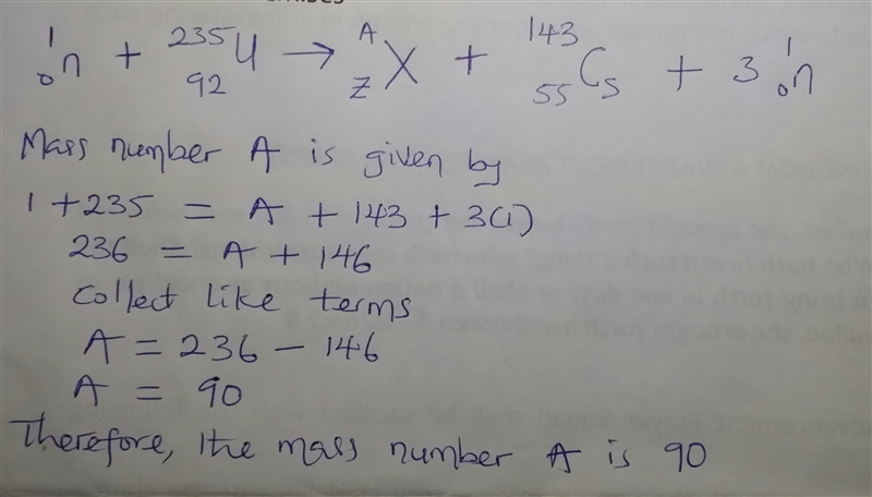 What is the mass number of the missing daughter nuclei?-example-1