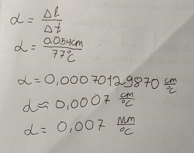 Physics! Question 4! How do I find the coefficient of linear expansion for this metal-example-1