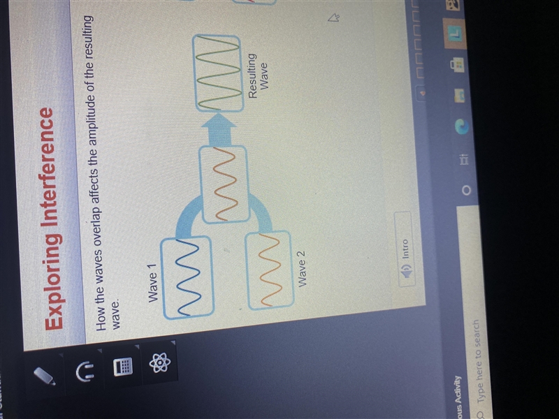 When waves traveling in the same medium meet, a new wave may be produced. Use the-example-1