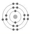 From the Bohr Model diagram, assuming the atom is neutral, what element is represented-example-1