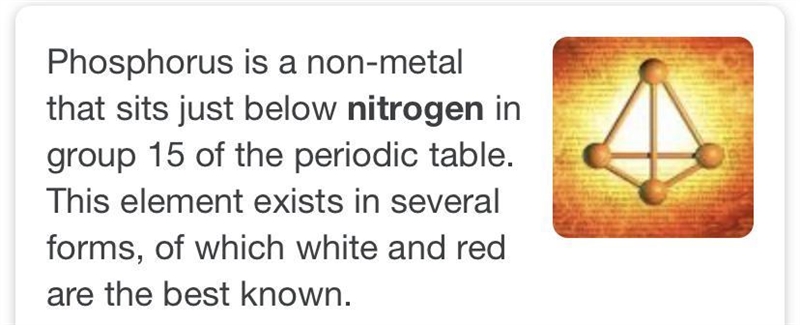 Is the Phosphorus element a metal?-example-1