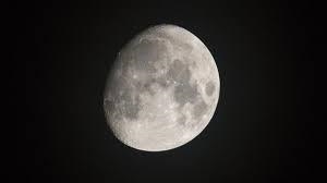 Which of the following is true about the gibbous moon? A. All of its lit surface can-example-1