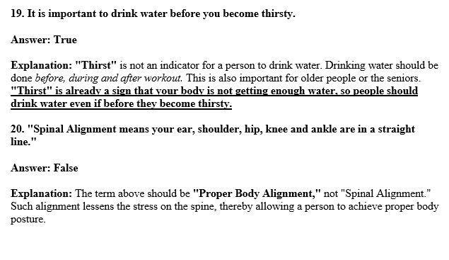 NEED HELP !!!!! If your truly smart answer!!!!! QUESTION 1 "To avoid muscle cramps-example-1