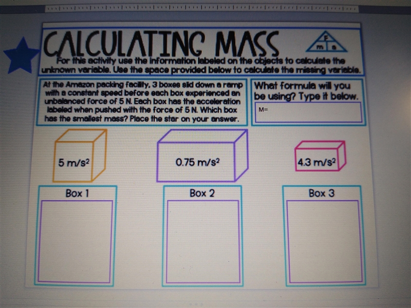 Calculate the mass on the following pic-example-1