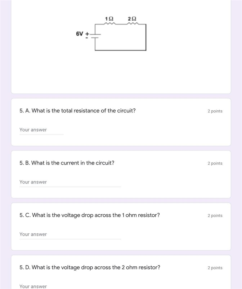 Physics questions regarding circuits and electricity.-example-1