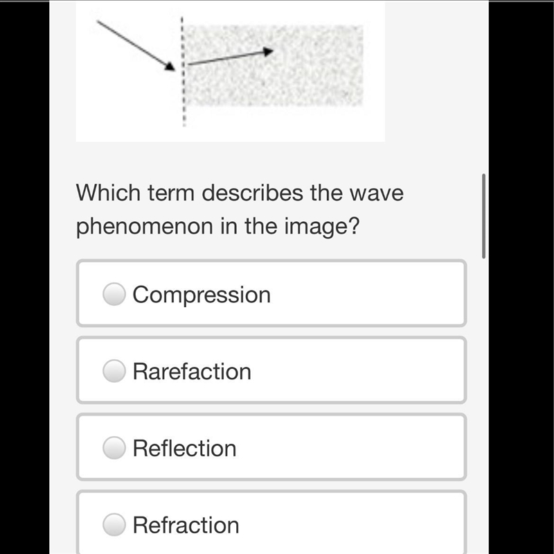 Which term describes the wave phenomenon in the image?-example-1