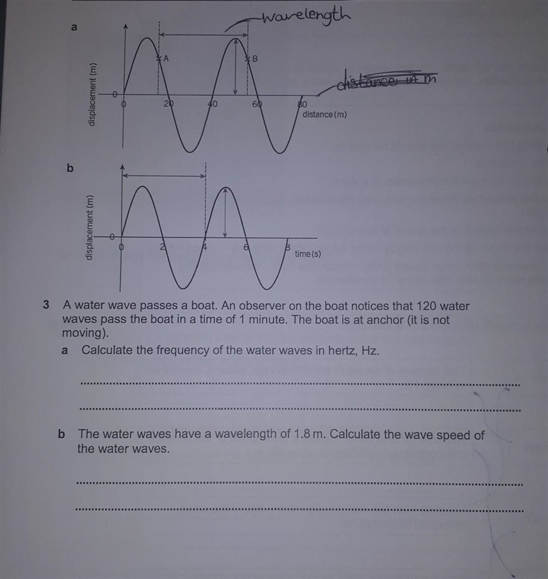 Please help me on question 3a and 3b. Thanks! ​-example-1