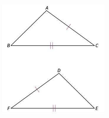 What additional information do you need to prove ∆ABC ≅ ∆DEF by the SAS Postulate-example-1