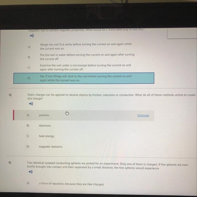 Question 8, is it A or B?-example-1