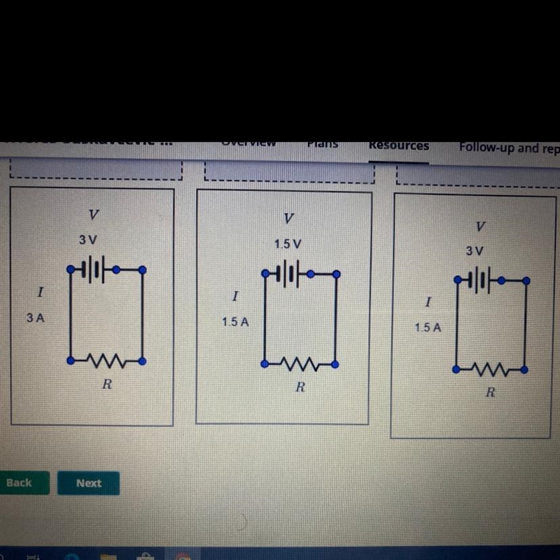 Find the power going through each circuit: Then, arrange the circuits from LOWEST-example-1