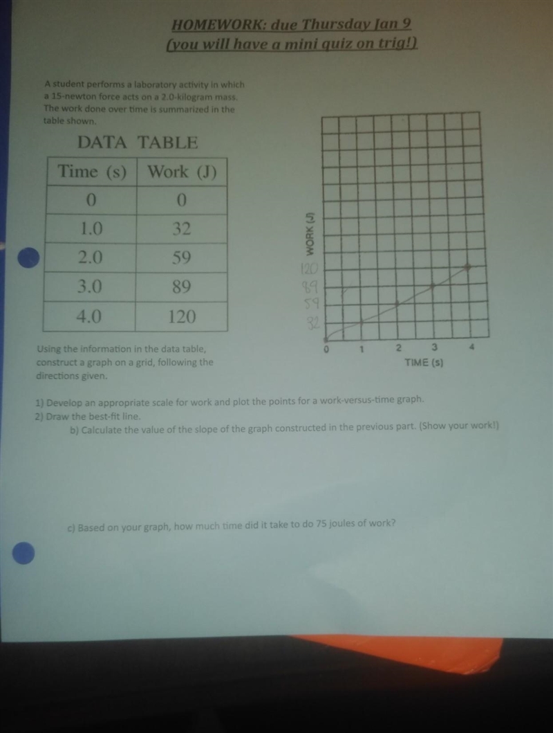 How do I calculate the value of the slope graph​-example-1