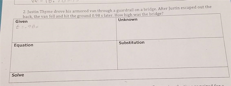 Calculate the height of the bridge​-example-1