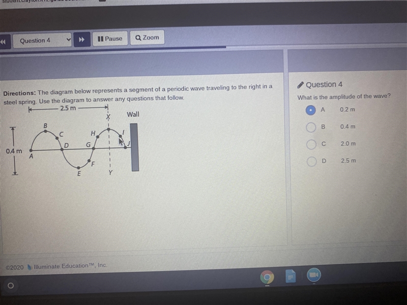 What is the amplitude of the wave? (I don’t know if the answer choice I marked is-example-1