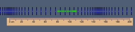 What is the amplitude and wavelength of the wave shown below? (A): Amplitude: 15 cm-example-1