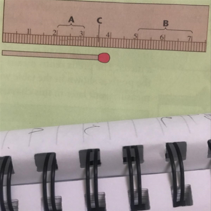 Which is letter shows 1 centimeter?-example-1