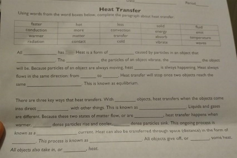 Help? the first line is supposed to say "all _ has heat"​ click the image-example-1