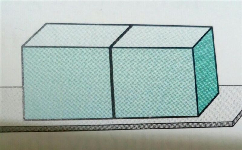 To the opposite figure if you removed one cube from them, the pressure due to the-example-2