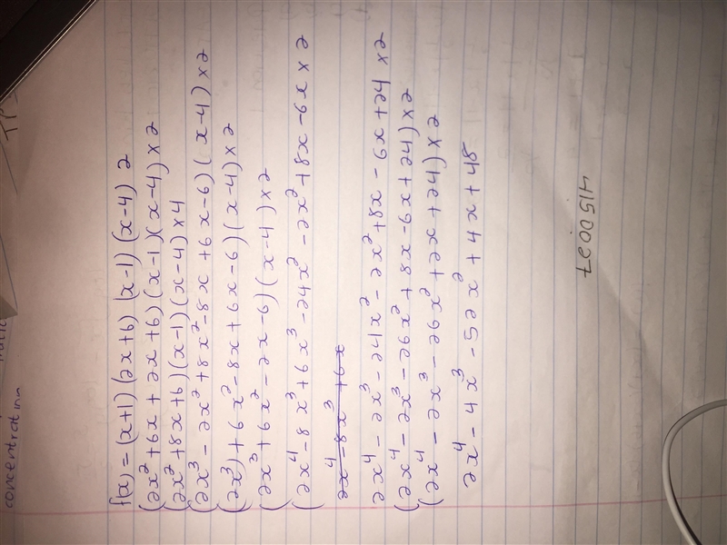 F(x) = (x + 1)(2x + 6)(x - 1)(x – 4)2-example-1