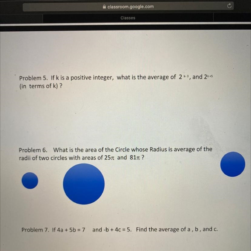 These are 3 problems in the subject SAT MATH. Please help. Thanks!-example-1