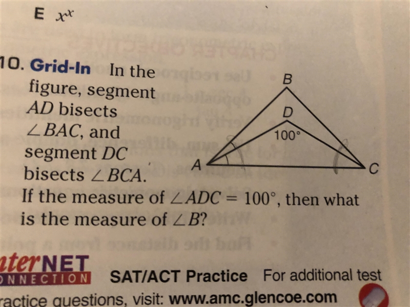 In the figure, segment AD bisects-example-1