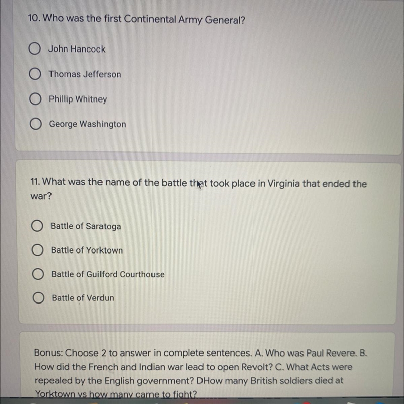 What was the name of the battle that took place in virginia that ended the war? #11!!! HURRY-example-1