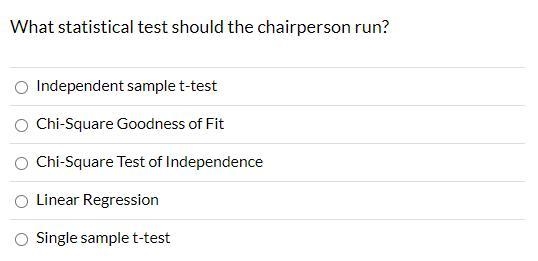 The chairperson of a psychology department suspects that some of her faculty members-example-2