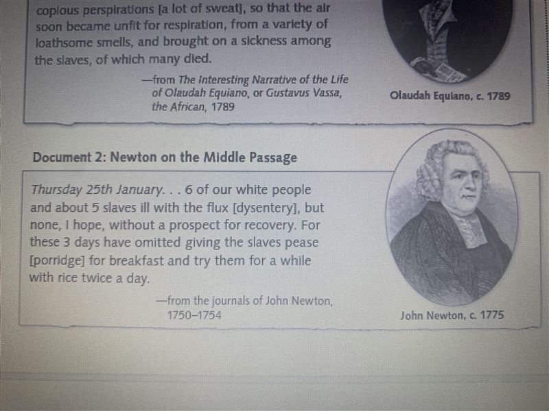 What in Newton’s passage suggests he was concerned with the health and survival of-example-1