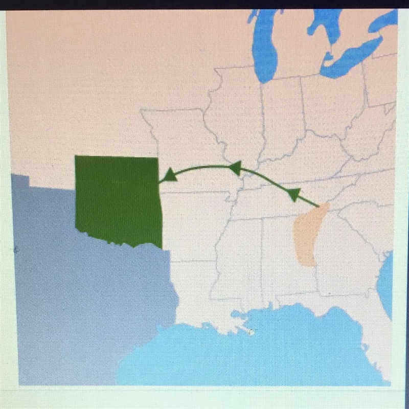 Look at the map to the right. The territory to the west is called the Northwest Territory-example-1