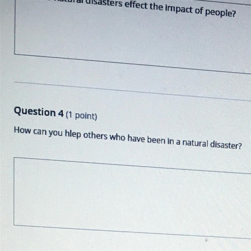 How can you hlep others who have been in a natural disaster?-example-1