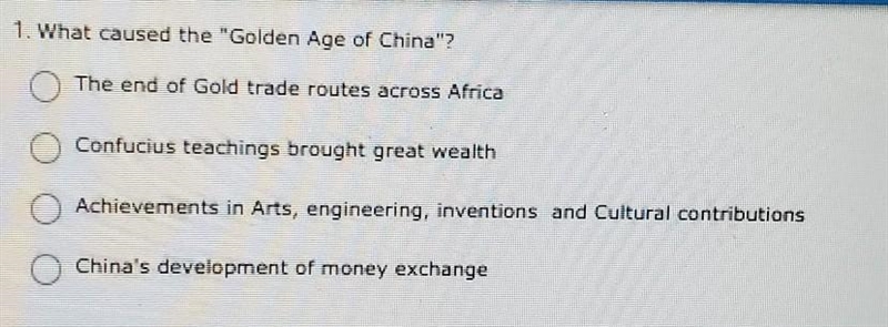 What caused the Golden Age of China"?​-example-1