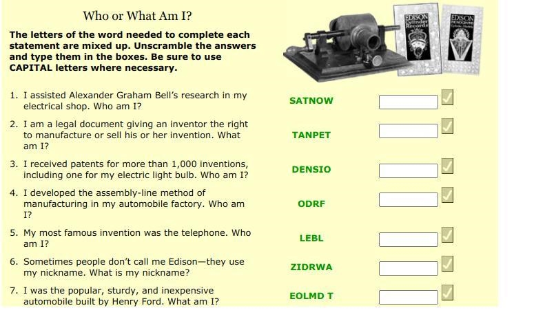 Another word scramble/please place unscrambled words in order:)-example-1