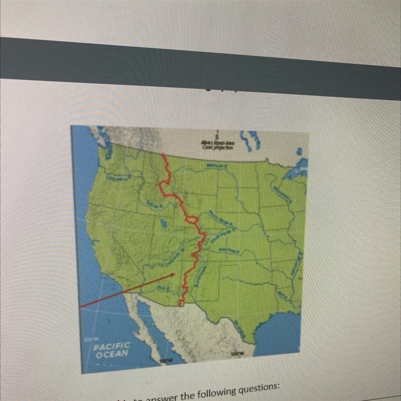 I need help on identifiying this line on the map-example-1