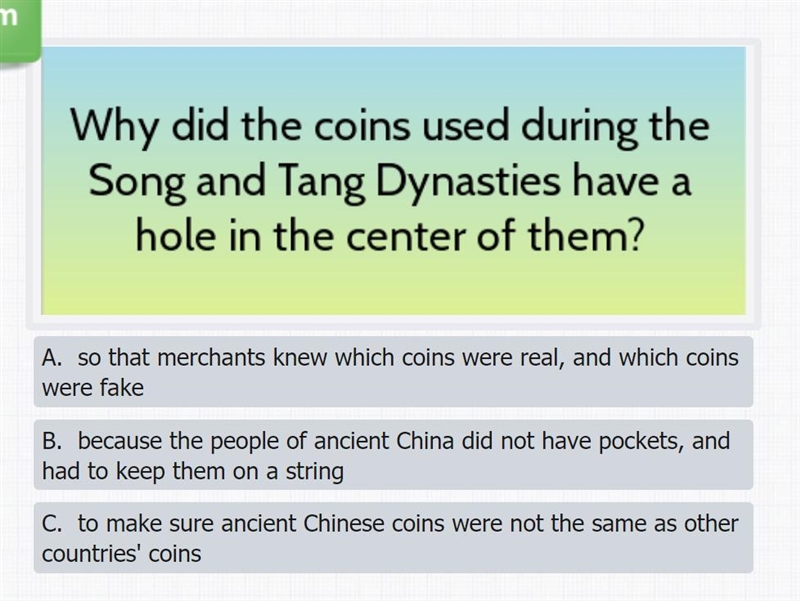 During the tang dynasty and song what was the best way to move goods-example-1