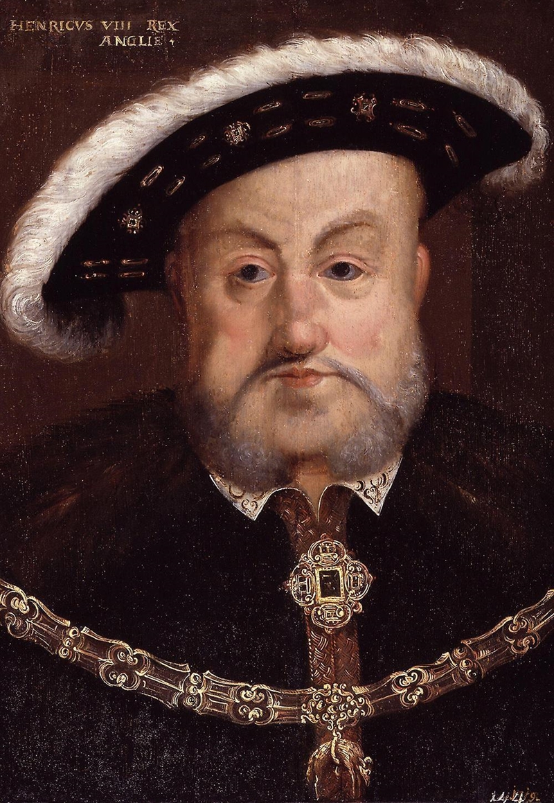 This is a portrait of Henry VIII. Which of the following is not a true statement about-example-2