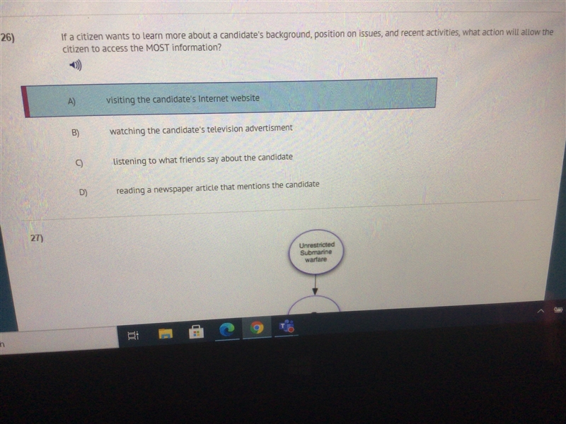 If a citizen wants to learn more about a candidate's background, position on issues-example-1