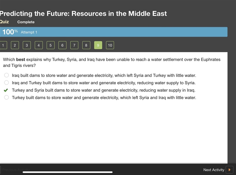 PLZ HELP! Which best explains why Turkey, Syria, and Iraq have been unable to reach-example-1