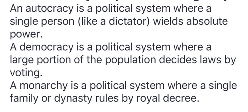 In which type of system do citizens have some rights to participation IF they are-example-1