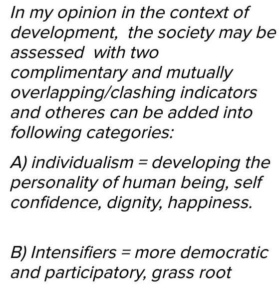 Discuss the features of the development of society​-example-1