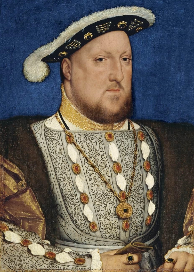 This is a portrait of Henry VIII. Which of the following is not a true statement about-example-1