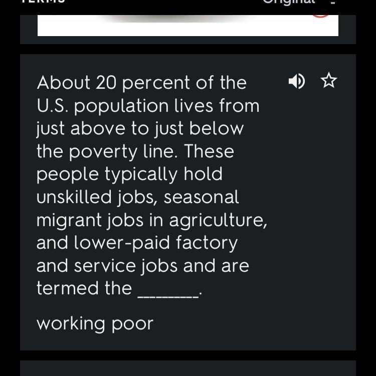 About 20 percent of the U.S. population lives from just above to just below the poverty-example-1